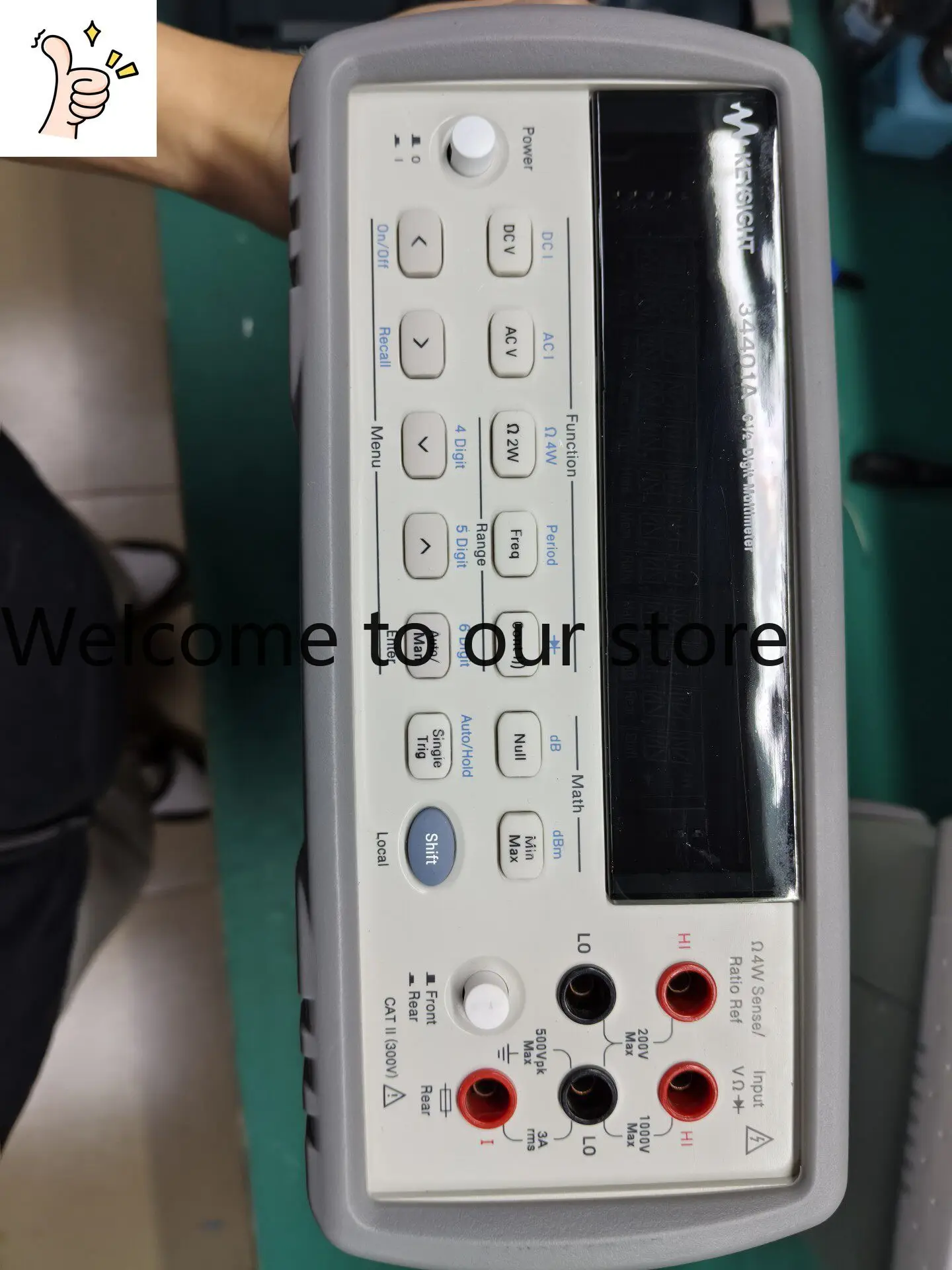 It Is The Round Key Of The 34401a Multimeter, The Self-test Pass Function Is Normal, The Package Accuracy Is Cool