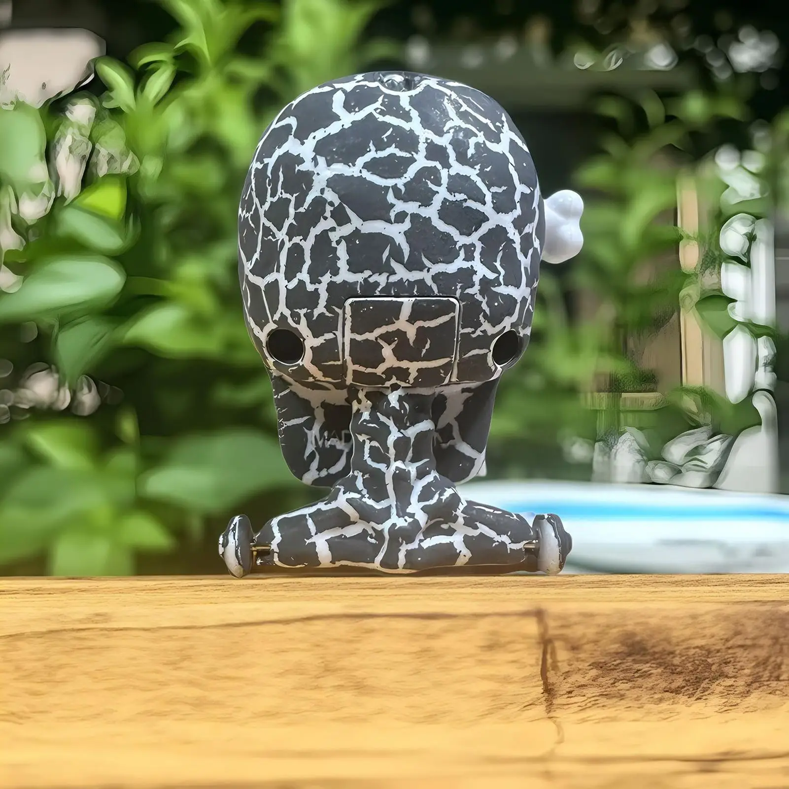 Wind Up Skeletons Prank Toy Clockwork Skull Walking Model Stress Relief Prank Model Pendant Supplies for Birthday Party Favor