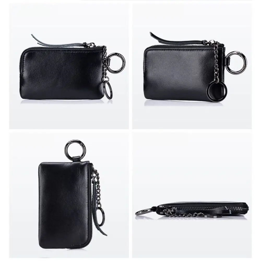 New Soft Leather Small Wallet Large capacity Bus Card Key Bag Ultra-thin Small Card Holder Portable Coin Purse Business Card