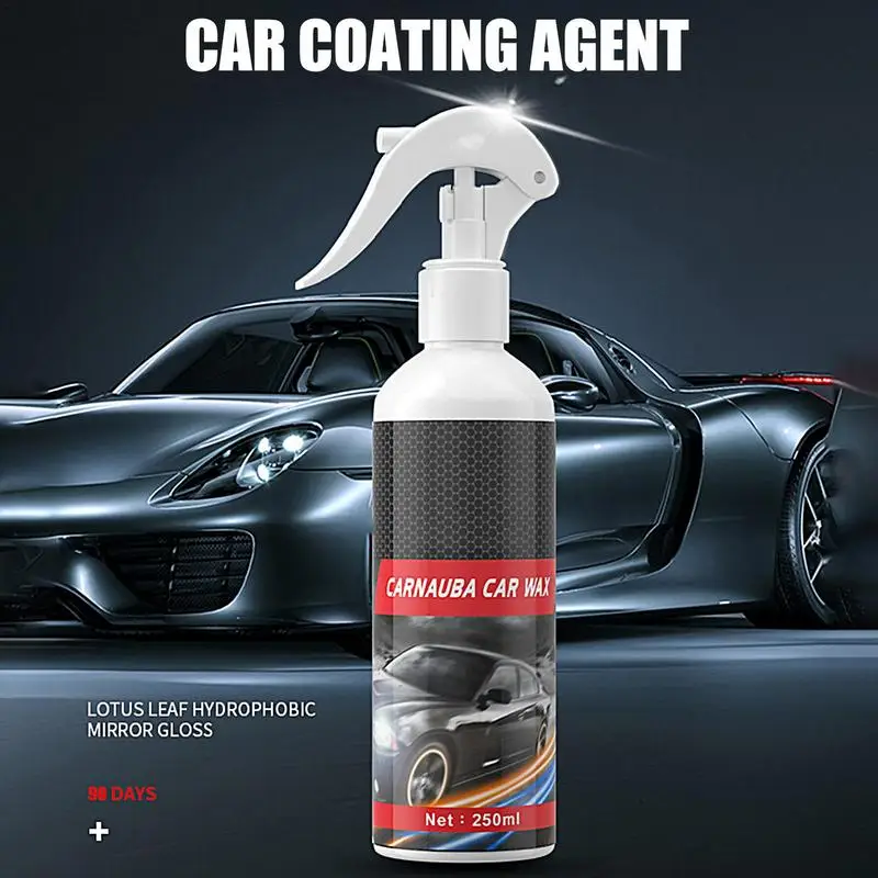 Auto Coating Agent Car Interior Repair Coating Spray Liquid 250ml Automobile Coating Spray Polishing Agent Safe Effective For