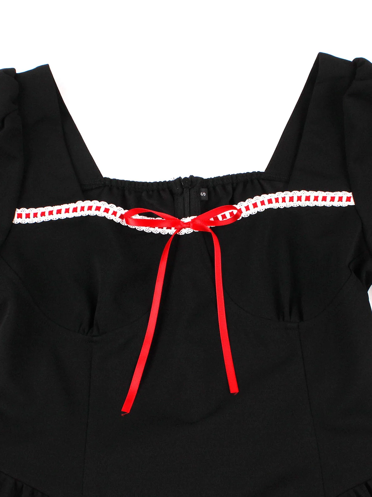 Tonval Sweetheart Neck Bow Detail 블랙 고딕 의류 여성 하이 웨이스트 타이 백 파티 파티 빈티지 스타일 롱 드레스