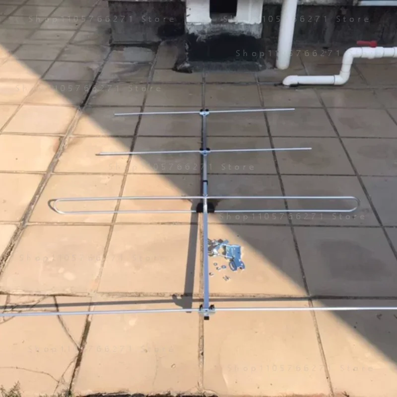 Radio outdoor Yagi receiving antenna four-unit folded dipole antenna digital broadcast antenna