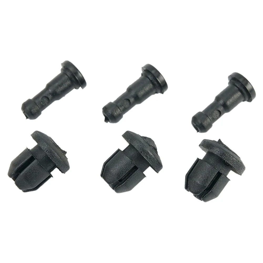 Tool Fairing Clips 8mm Hole Black For Blackbird CBR1100 For Pan-European ST 1300 Replace Practical For Honda