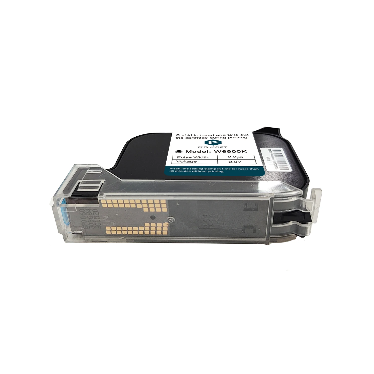 Phezer eine Stufe 12,7mm Tinte 1/3/5/10 stücke Lösungsmittel Tinte Handheld Online-Tinten strahl drucker patrone schnell trocknen schwarz Original