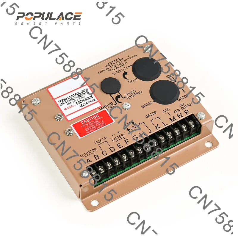 

For Volkswagen Generator Parts Diesel Generator Set 5500E Speed Controller Module Electronic Governor Speed Control Unit