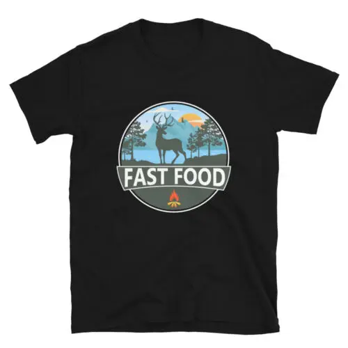 Funny Hunting Fast Food Unisex T-Shirt