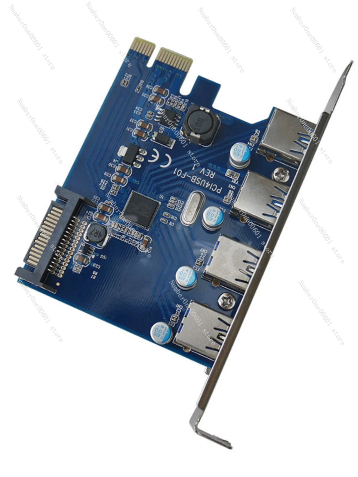 Expansion Card Is Suitable for Converting PCIe To USB3.0 Hub Cards on Apple Computers and Supports Mac Systems Without Drivers