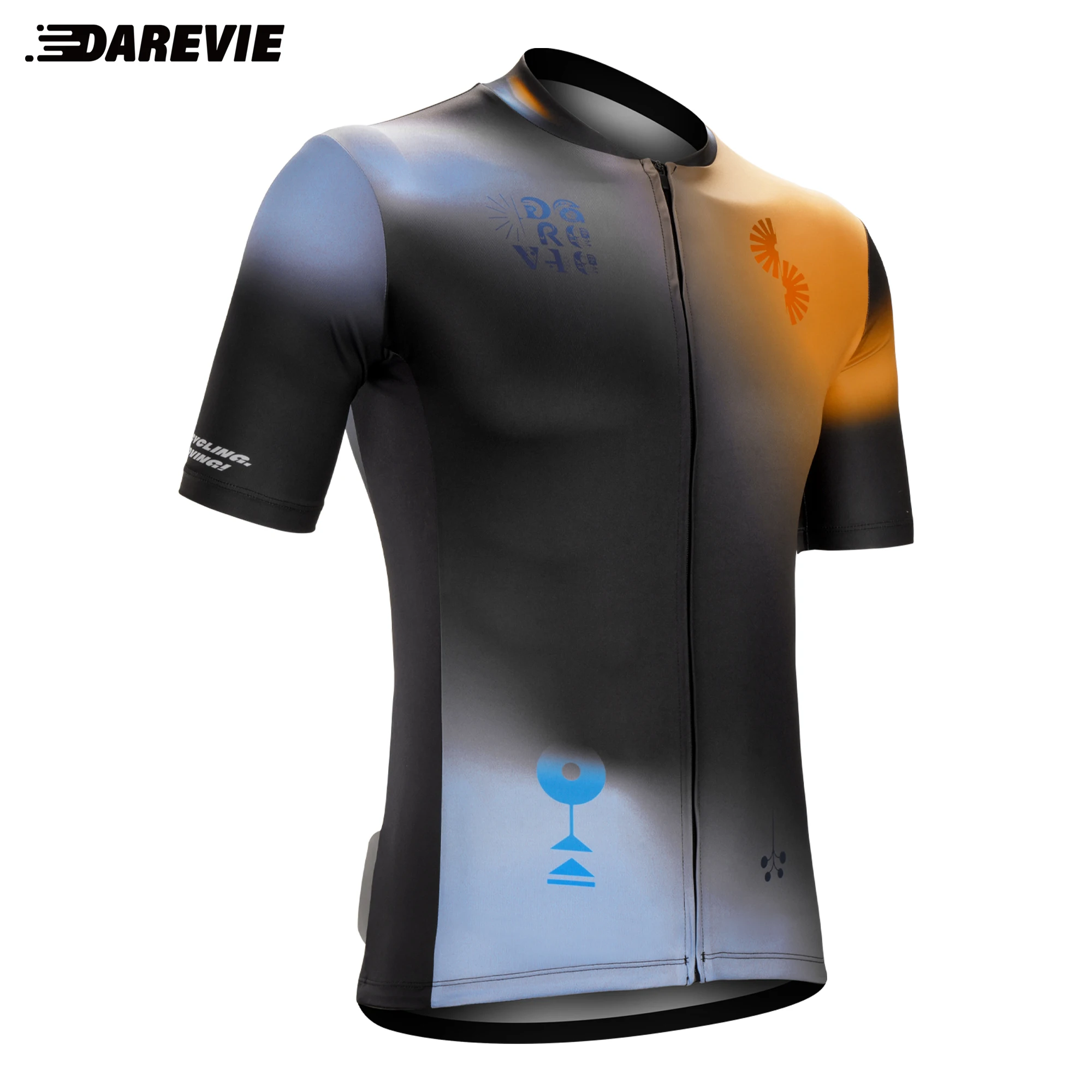 DAREVIE Cycling Jersey Men 2024 Modern Man Cycling Maillot Breathable Cycling Jersey Man Quick Dry Cycling Clothes for Men