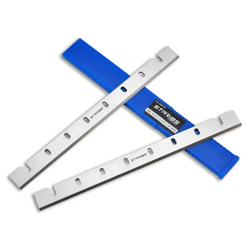 Imagen 1 del producto STARIBS-cuchillas de cepillo HSS de 12,5 pulgadas, repuesto DW7332 para cuchillo cepillador de madera DeWalt DW733 para carpintería, Juego de 2