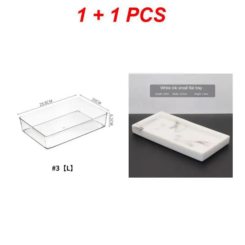 

Drawer Storage Box Plastic Non-punching Storage Shelf Cosmetic Storage Drawer Cosmetic Closet Bin Case Kitchen Sorting Box