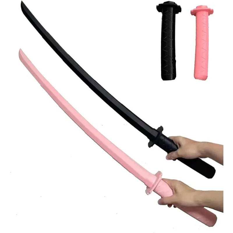 3D Printed Gravity Retractable Samurai Sword Model Toys Telescopic Katana Toy Creative Decompression Super Healing Tricky Toy