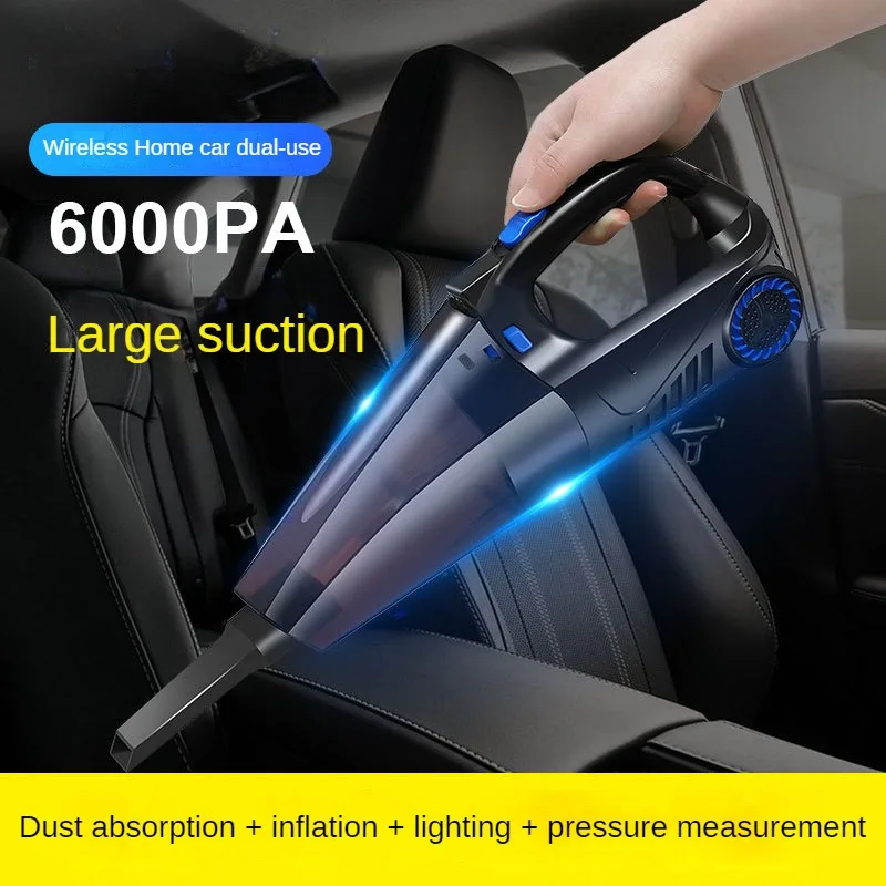 Four In One Multifunctional Car Vacuum Cleaner Wireless Inflation Pump High Power And High Suction Wireless Air Pumping