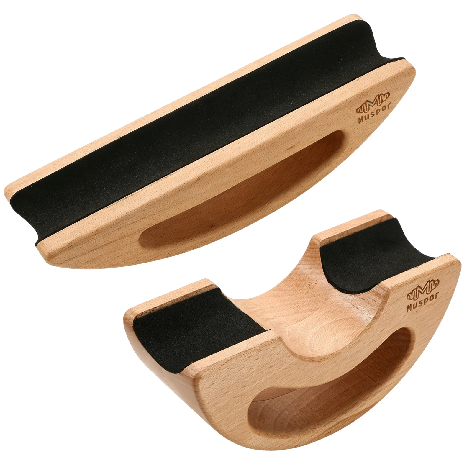 Guitar Bass Neck Rest Cork Lined Guitar Neck Rest Support Non-Slip Guitar Neck Cradle for Fret Maintenance & Guitar Repair view 6