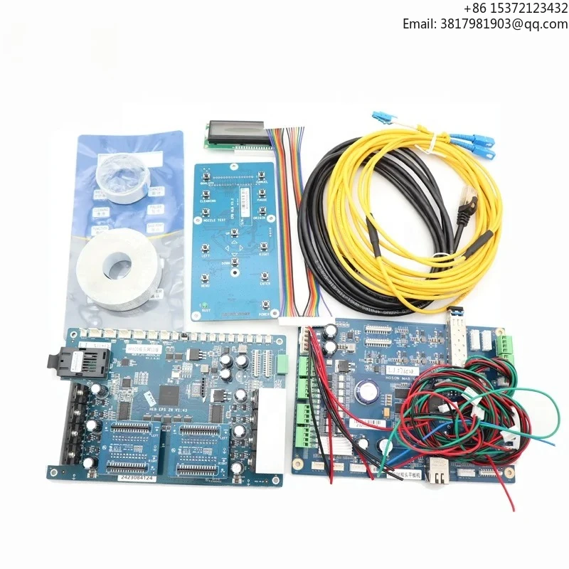 

Комплект УФ-платы XP600 с двойной головкой и материнской платой Hoson и изголовьем для планшетного УФ-струйного принтера