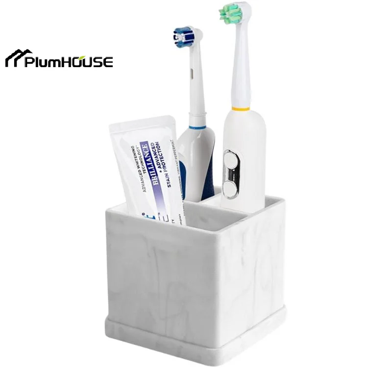 Toothbrush Holder Fast Drying Tooth Brush Holder For Bathroom Diatomite Electric ToothBrush Toothpaste Organizer
