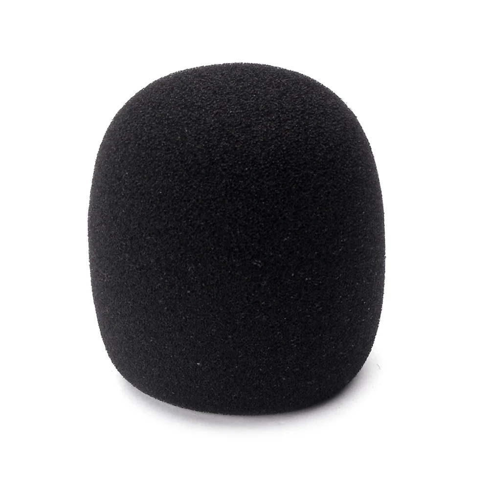 

36mm Microphone Cover Professional Thicken Studio Windscreen Protective Shield Sponge Microphone (Black)