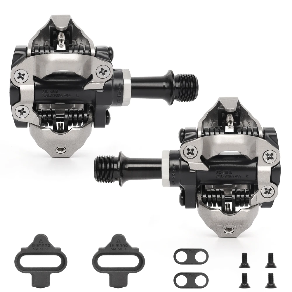 SHIMANO PD M540 MTB Bike Pedal Mountain Bike Self-Locking SPD Pedals With SM SH51 Cleat Set Shimano Original Bicycele Pedals