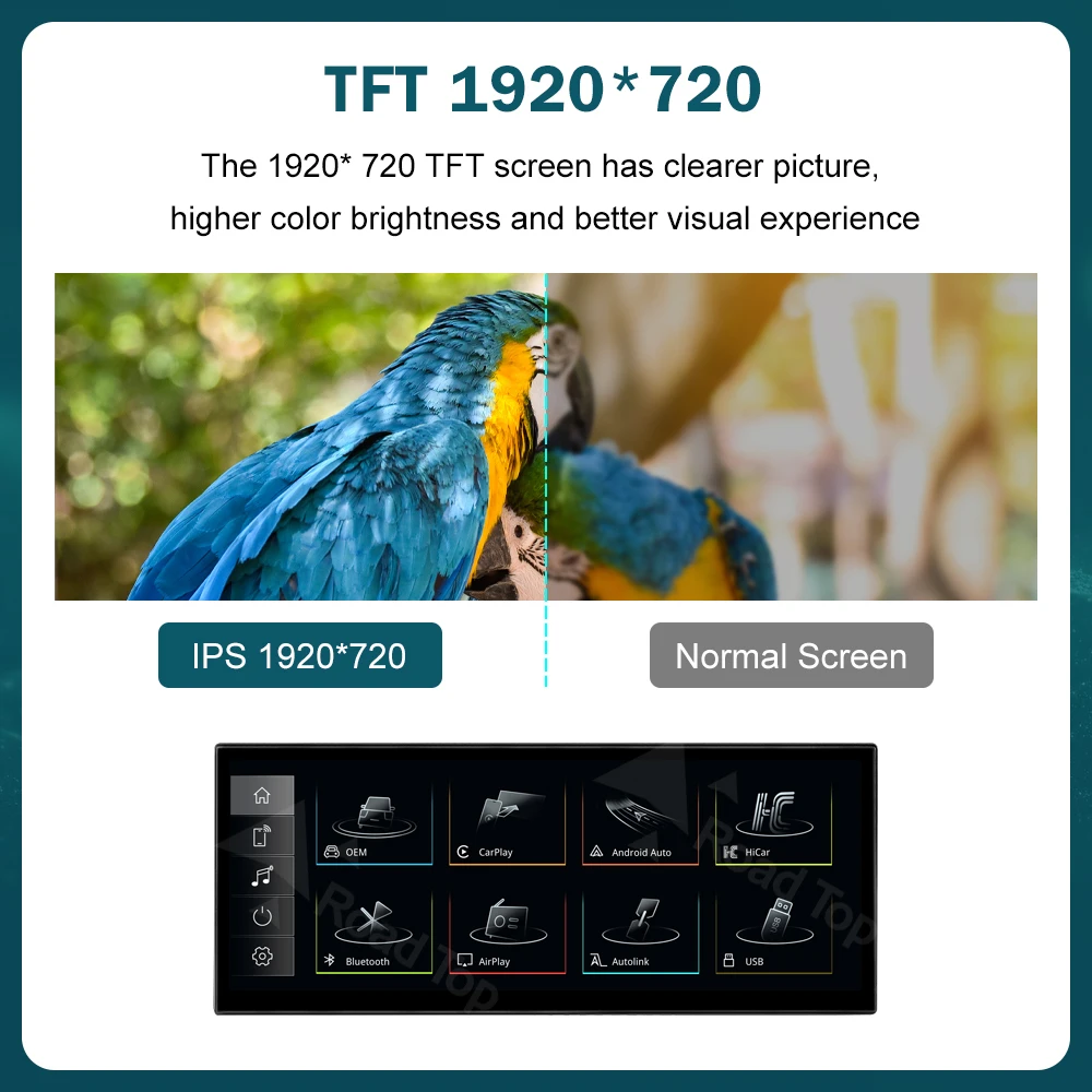 12.3 RoadTop CarPlay اللاسلكي لأودي A3 S3 B9 MIB MIB2 2014-2019 الوسائط المتعددة شاشة لينكس أندرويد السيارات Airplay Autolink