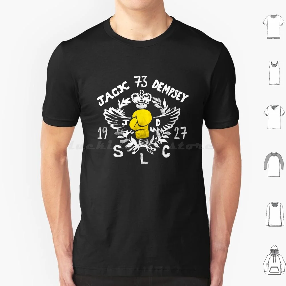 Dempsey, camiseta Jack 6xl, camiseta fresca de algodón Jack Dempsey boxeador Dempsey Вoxing Worlds Vintage Champ Retro Boxing Jack