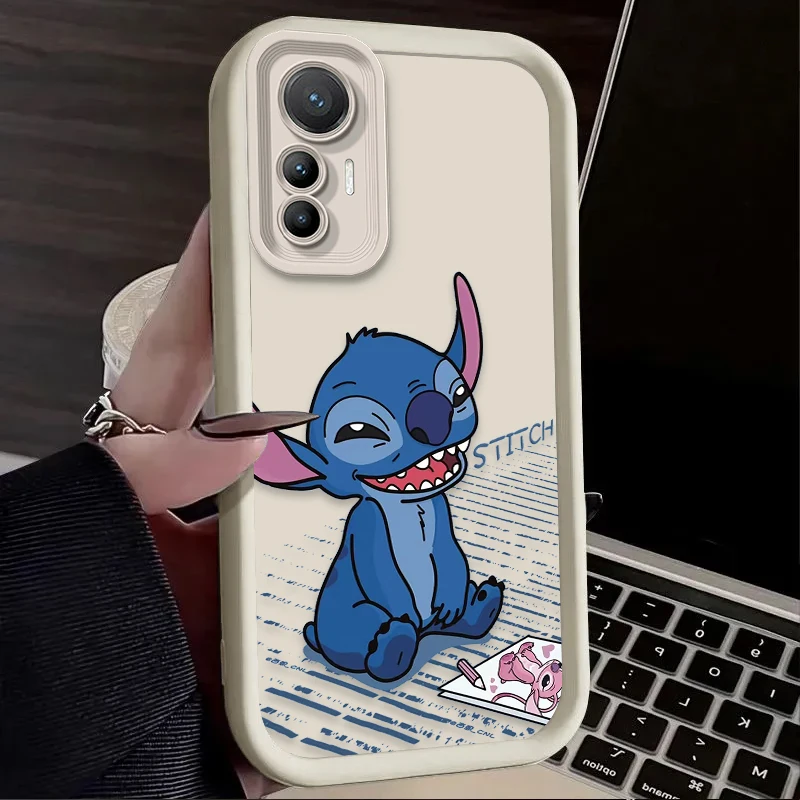 Funda de teléfono de punto de dibujos animados de Disney para Xiaomi Mi 15 Ultra 14 13 12 12S 12X 11 Lite 5G NE 13T 12T 11T 14T Pro cubierta trasera a prueba de golpes