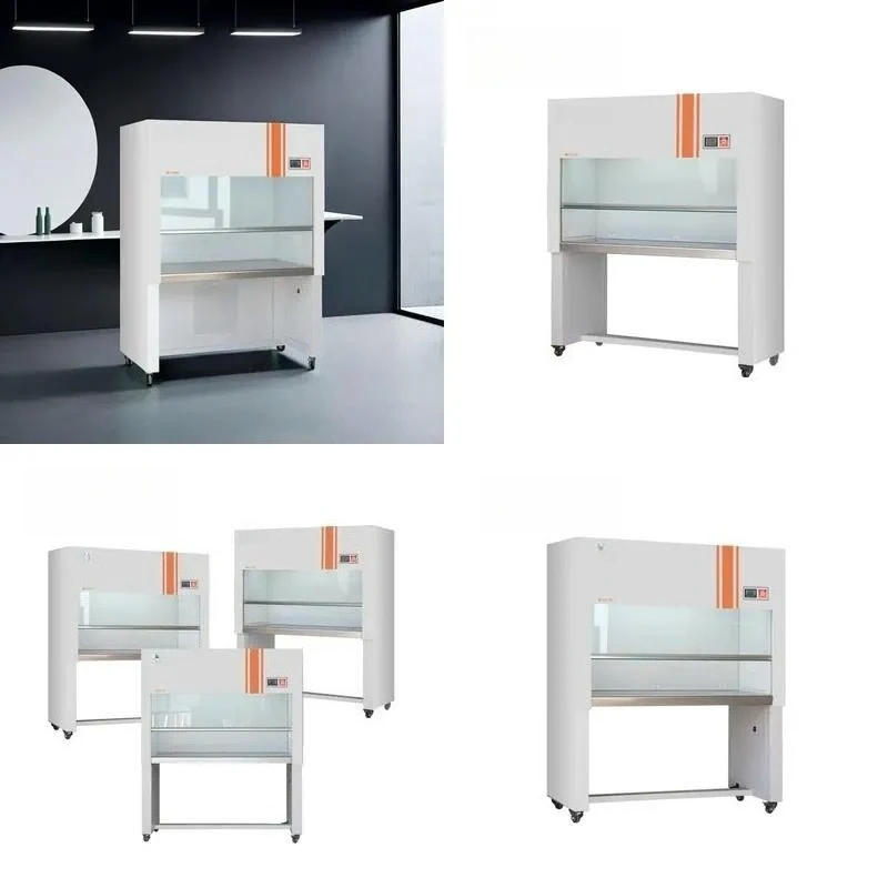 Laminar Flow Cabinet HEPA Filter Stainless Steel Workbench Horizontal Airflow Clean Bench for Mushroom Cultivation