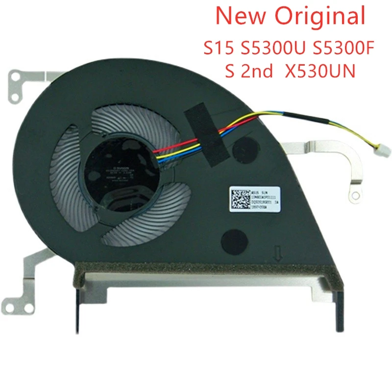 

New Original Laptop CPU Cooling Fan For ASUS vivobook s15 S5300 S5300U S5300F S530 X530 K530 Lingyao S 2nd generation X530UN