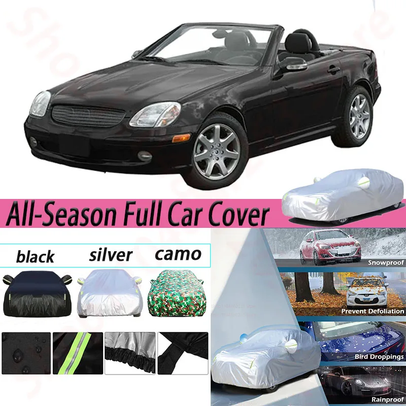 

Car Cover Anti-UV Sun Shade Snow Rain Protection Cover For Mercedes SLK-Class SLK200 SLK230 SLK280 SLK350 SLK250 SLK55 SLK32 AMG