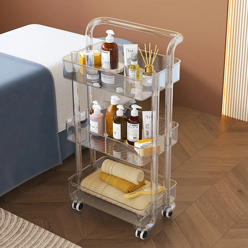 Utility Cart Moving Machine Multi-purpose Wheels Drinks Drawer Trolley Portable Aesthetics Beauty Room Wagon Salon Organizer Spa