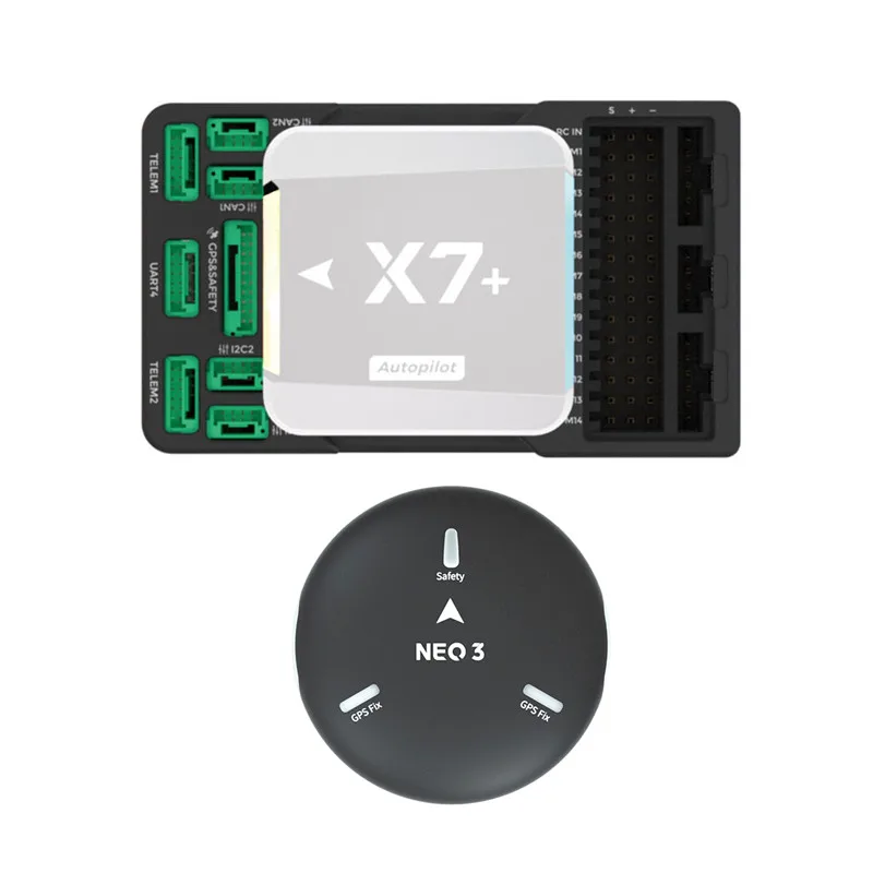 

CUAV X7+ Flight Controller Autopilot with NEO 3 GPS & CAN PMU Lite Power module For Pixhawk PX4 & APM Hardware