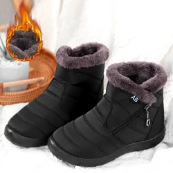 Winter Vrouwen Laarzen Waterdichte Snowboots Voor Winter Schoenen Vrouwen Casual Lichtgewicht Enkellaarsjes Warm Bont Winter Laarzen Botas Mujer