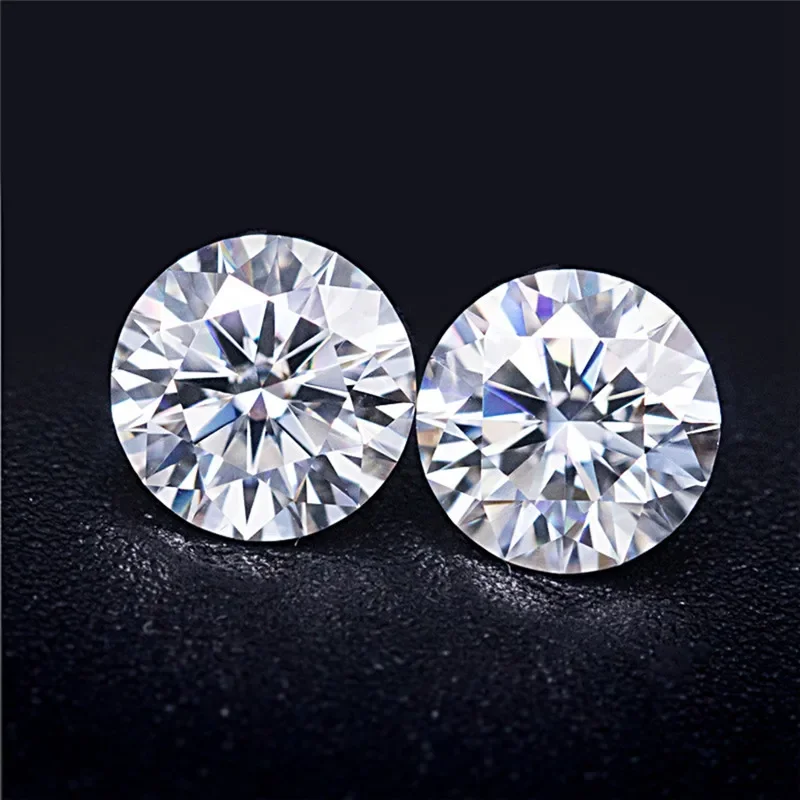 Moissanite Stone Large Sizes D Color with GRA Certificate Pass Diamond Tester Charms Beadsfor Advanced Jewelry Making Materials