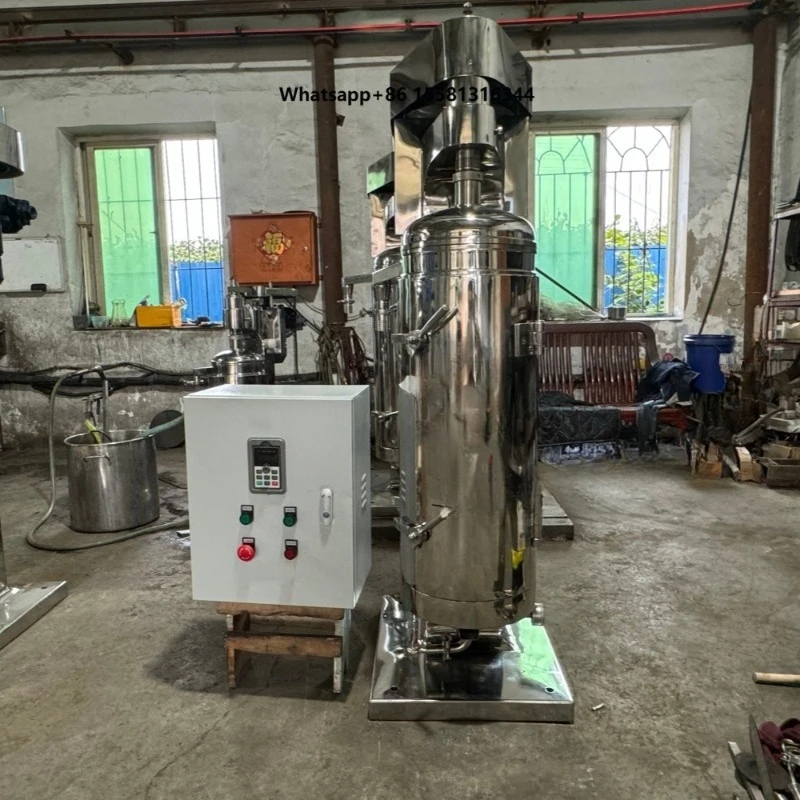 New Low Price GQ105 Industrial Oil Water Separator Centrifuge Engine Solid Liquid Separation Motor Bearing High Productivity