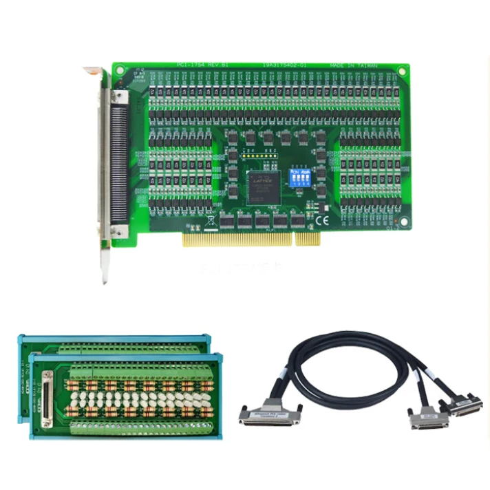 PCI-1754-BE Advantech 64 channel isolated digital input card adopts high-voltage isolation for industrial applications