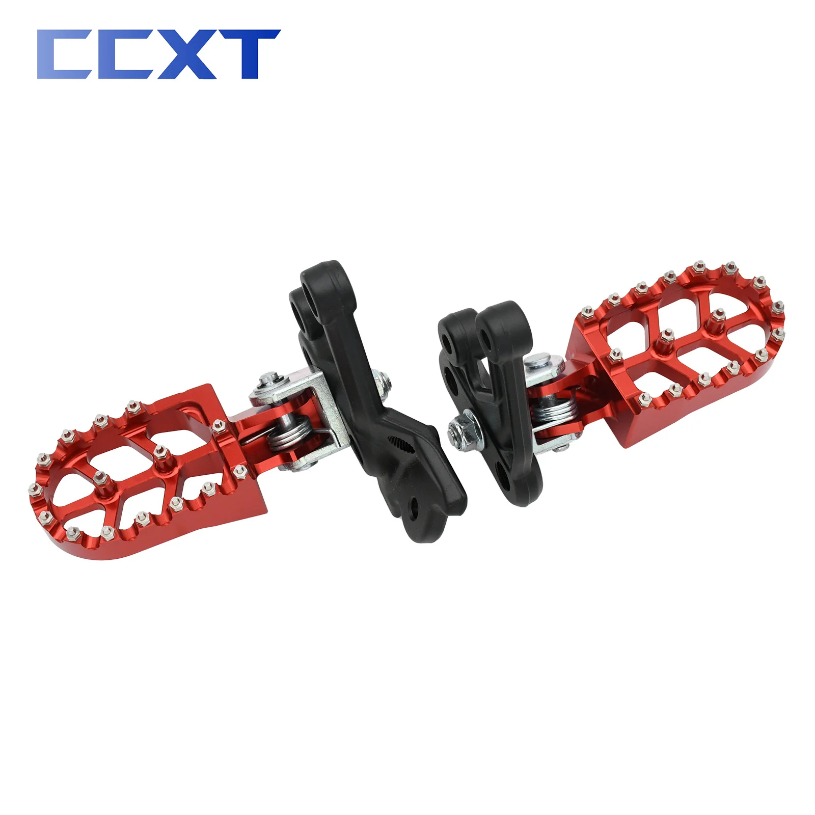 CNC Foot Pegs Rest Footpegs Foot Pegs Bracket For Sur-Ron Sur Ron Surron Light Bee X & Light Bee S Electric Motocross Universal