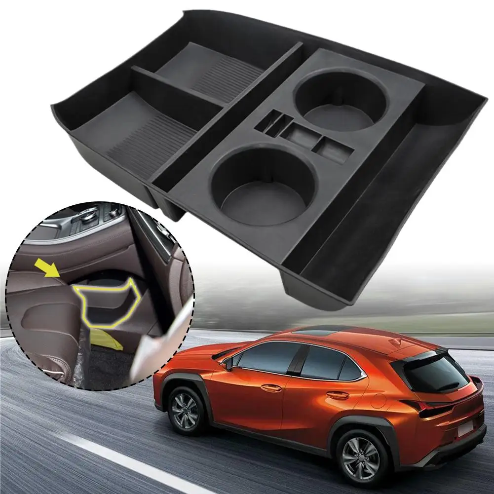 For Palisade Under Center Console Armrest Storage Box Stowing Tray Car Organizer Accessories Center Holder Tidying Console T2E2