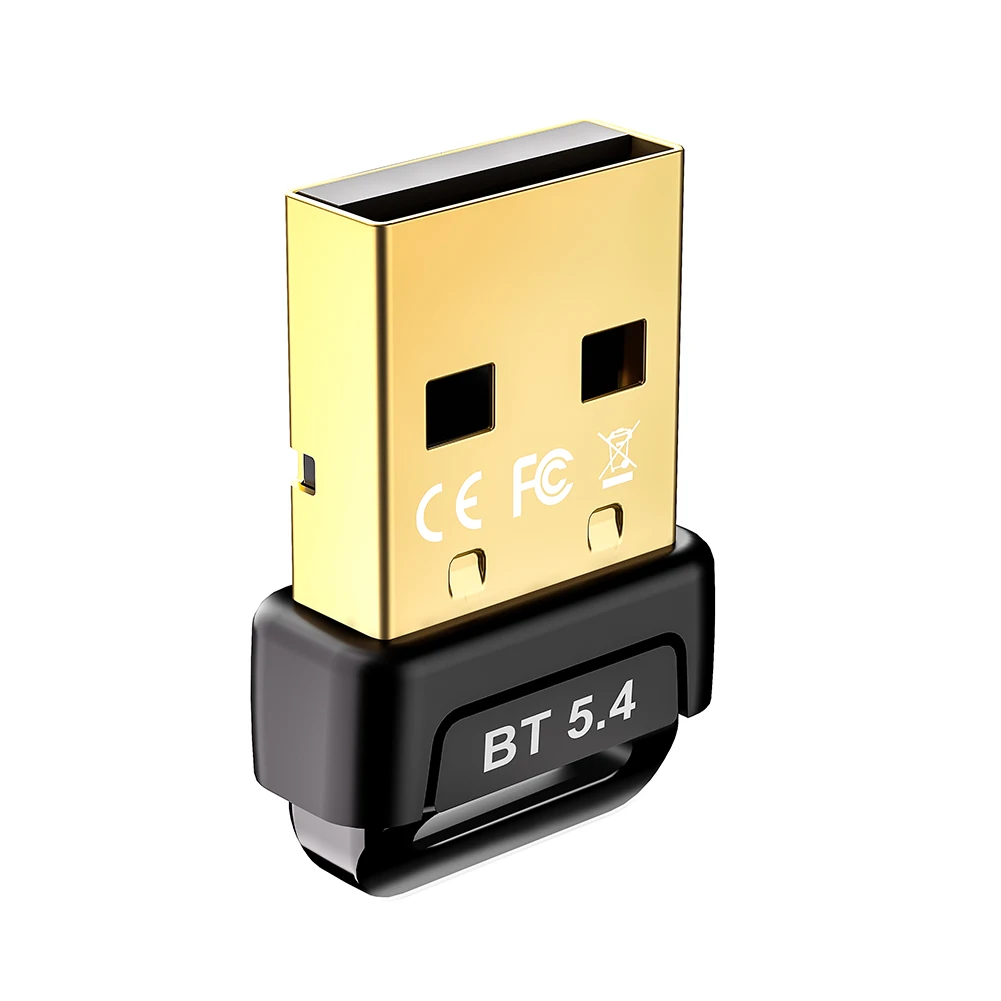 Bluetooth 5,4 USB-адаптер Беспроводной BT-передатчик Приемник Plug & Play Беспроводной ключ для ПК Мышь Клавиатура Колонки Наушники