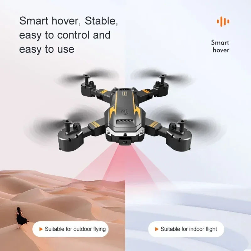 S6 Intelligence Drone pieghevole 8K HD Doppia fotocamera Smart Evitamento ostacoli Telecomando Fotografia aerea Aerocraft Regalo