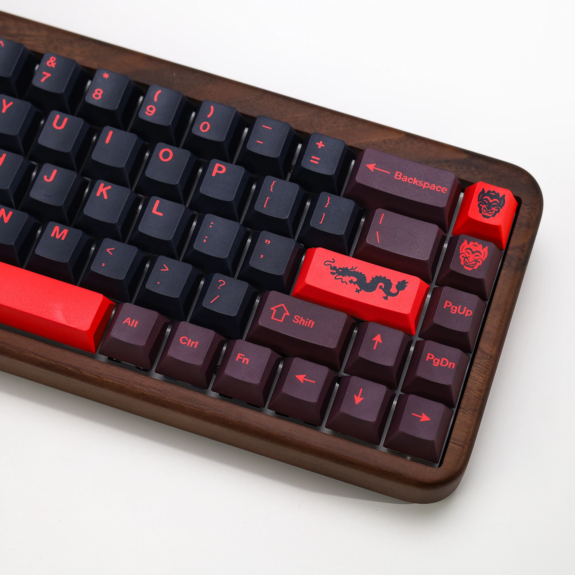 

KBDiy 143 клавиши/набор механических колпачков для клавиатуры PBT GMK Red Dragon Keycap Cherry Profile Custom для переключателя MX 61/64/75/87/104/980