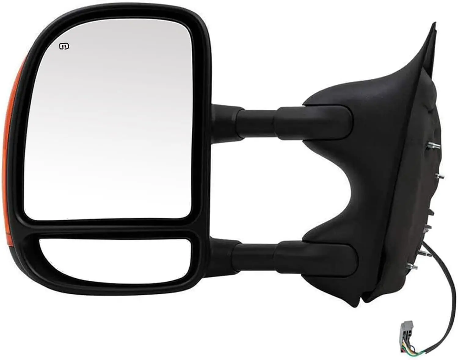 Towing and Driving, Ford F-250/F-350 2003 - 2007, Plastic (assumed), Black (assumed), Power Heated Signal Function