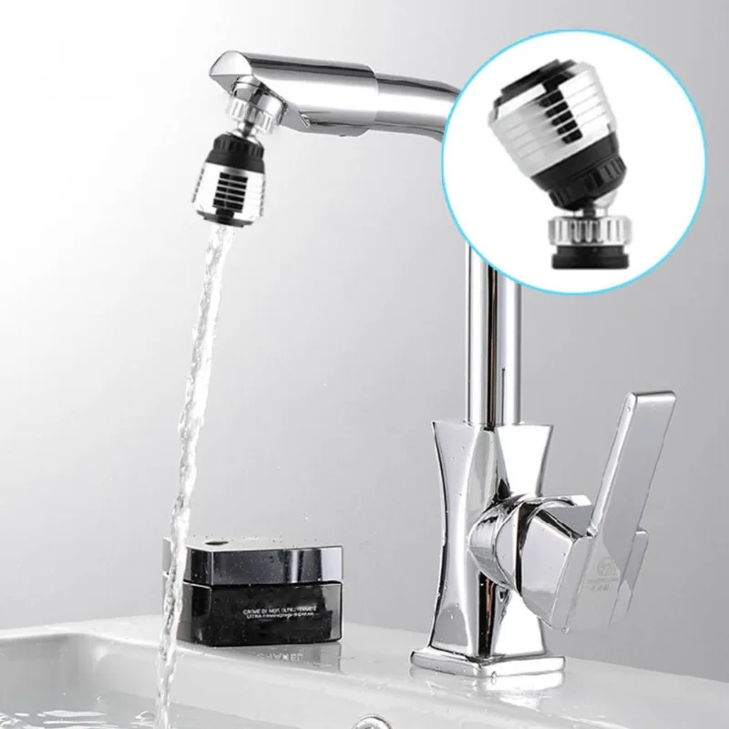 Water Saving Faucet Bubbler Filter 360° with The Direction Set Nozzle Bubbler Kitchen Installation Easy and Quick Shower Head