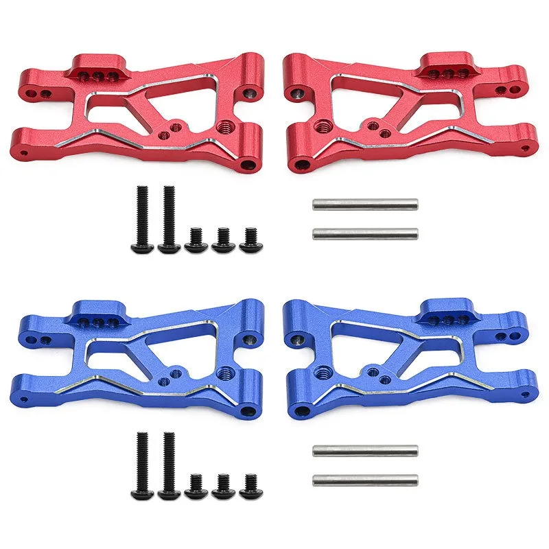 Brazo de Control inferior trasero de aleación de aluminioD283 para accesorios Trxs 1/10 4-TEC Drift Mustang