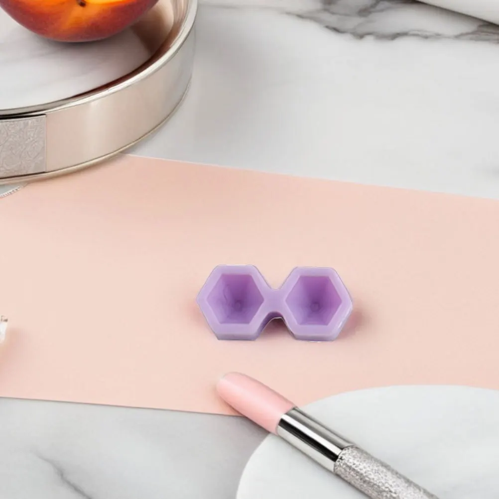 

200pcs Lash Cups For Eyelash Grafting Supplies Glue Cup Holder Cone Design Dual Hole Structure Extended Time Function Volume