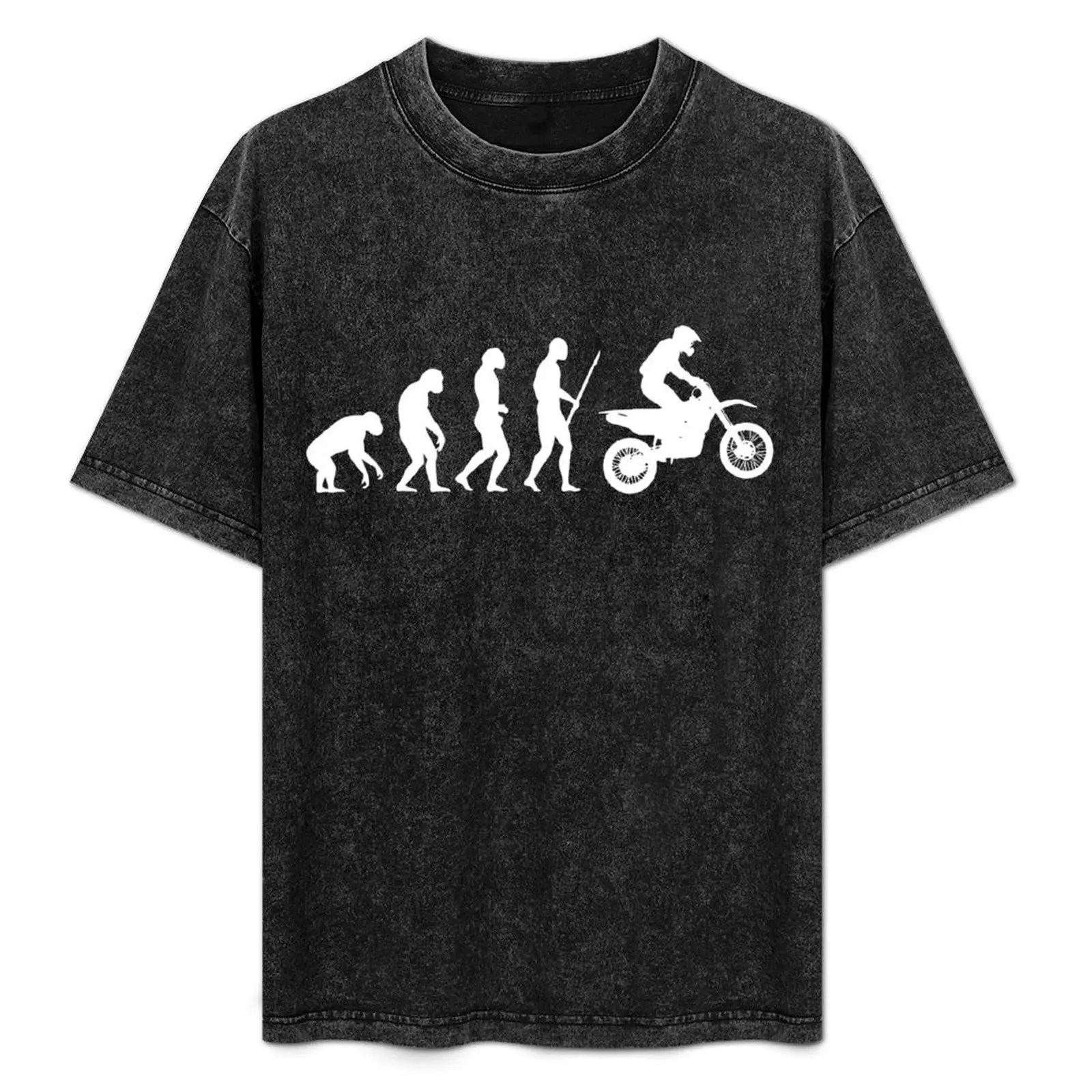 Motocross Evolution T-Shirt Work Casual Loose Fit T-Shirt