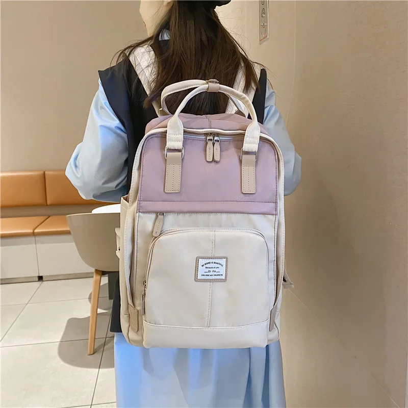 JULYCCINO New Multifunction Fashion Student Backpack Women Portable Korean Style Shoulder Bag For Teenager Girls Laptop Backpack