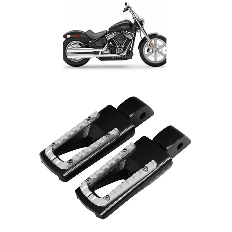 

Подножки для заднего пассажира мотоцикла, подставка для ног для Harley Softail 2018-2022 Fat Boy 114 Low Rider S Street Bob LiveWire 2020