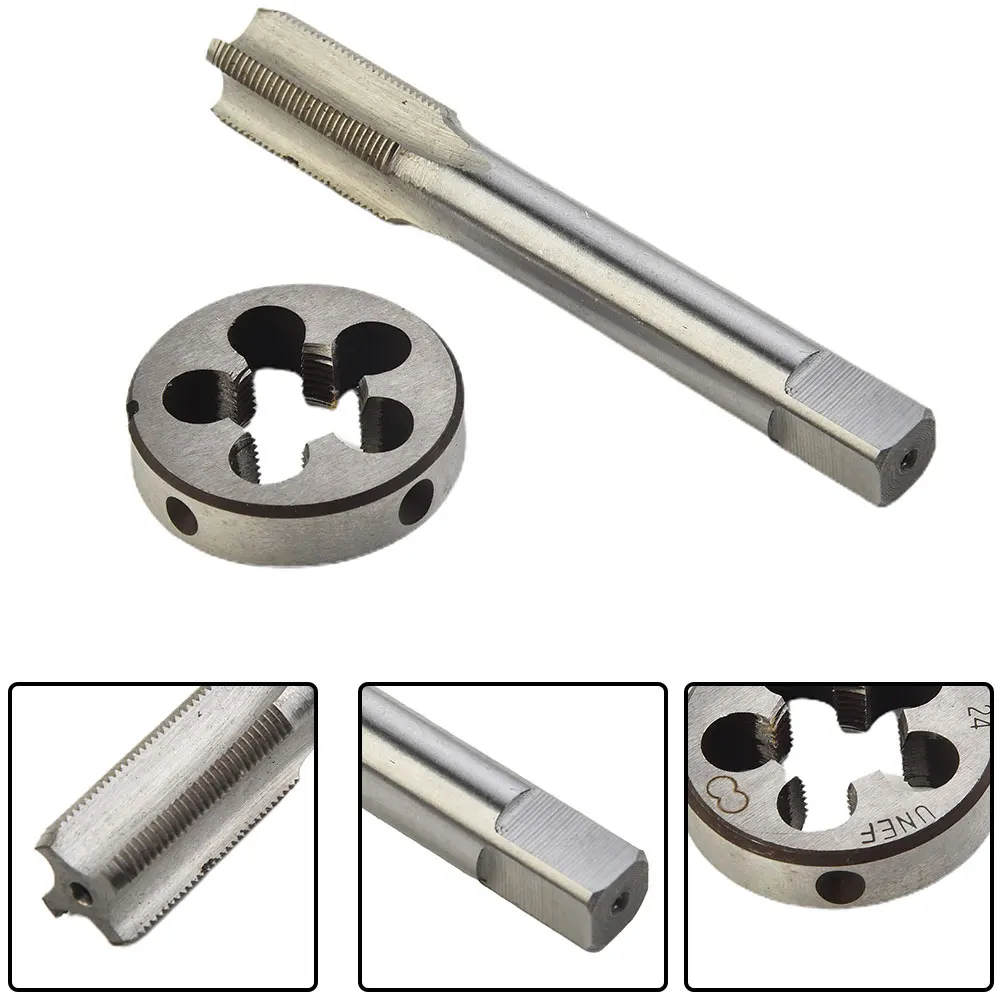 

Right Hand Thread Thread Tap 5/8\"-24 Practical Reliable Spare Adjustable Supplies Kit 5/8"-24 Set Bearing UNEF HSS
