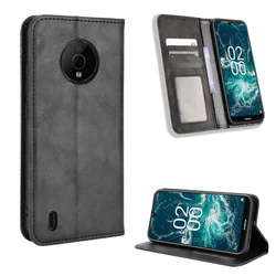 Leather Case For Nokia C200 G21 G20 G10 G50 X20 X10 G11 C20 C10 G300 C2 C1 C01 C21 Plus C100 C30 X71 X7 X5 Flip Book Case Cover