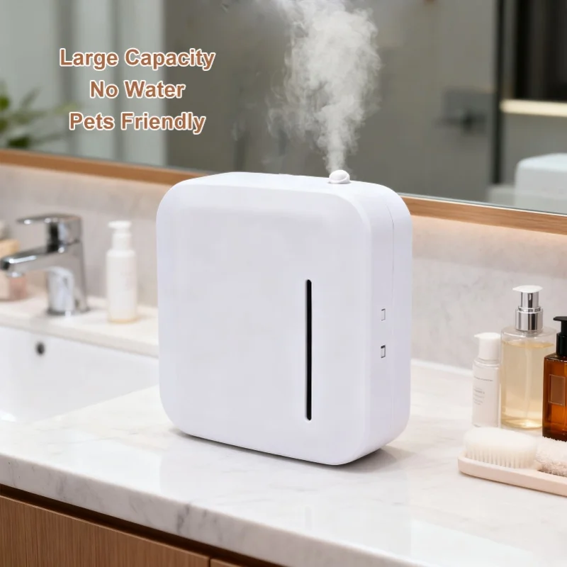 Waterless Essential Oil Diffuser Smart Scent Air Machine Aromatherapy Diffuser Battery Or Plug In App Control