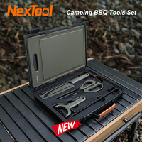 Nextool Outdoor Camping Barbecue Tools Set Picnic Knife Chopping Board Multifunctional Scissors Portable Desk BBQ Carrying Case