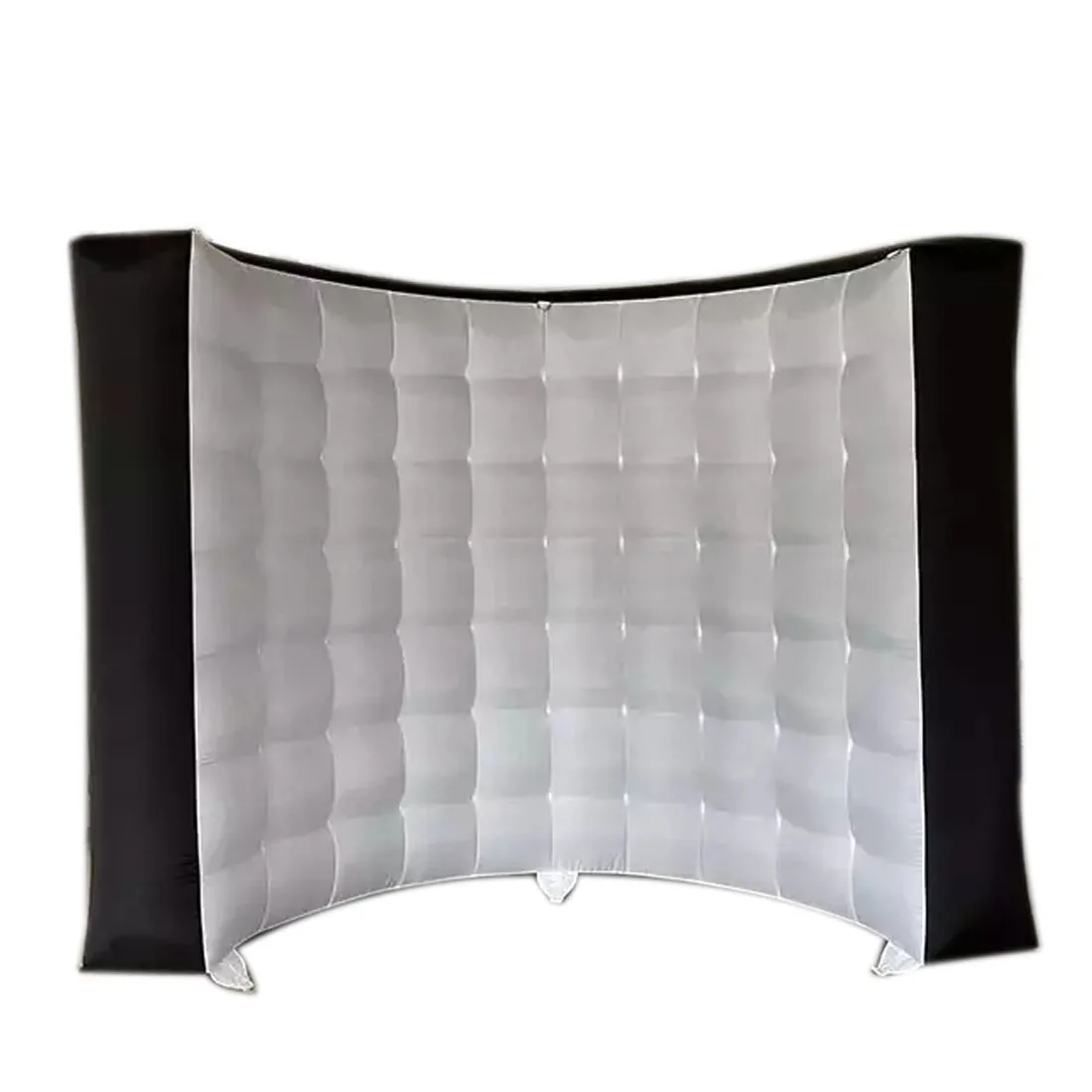 

Attractive new led Inflatable wall inflatable photo booth Black + white For Party Wedding Event